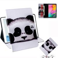 Panda patroon horizontale Flip lederen case voor Galaxy tab een 10 1 (2019) T510/T515 met houder & Card slot & portemonnee