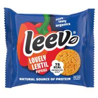 Leev® Bio Lovely Lentil Gepofte Wafels Paprika (2 stuks) Leev® Bio Lovely Lentil Gepofte Wafels Paprika (2 stuks)
