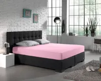 Dreamhouse Dubbel Jersey 220 gr. Hoeslaken Roze 140 x 200/220 cm