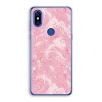 Abstract Painting Pink: Xiaomi Mi Mix 3 Transparant Hoesje
