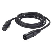DAP FL09150 audio kabel 1,5 m XLR (3-pin) Zwart - thumbnail