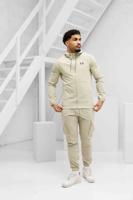 Under Armour Vibe Woven Cargo Trainingspak Heren Beige - Maat S - Kleur: Beige | Soccerfanshop
