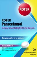 Paracetamol 500mg smelttablet bessen smaak 20 Tabletten