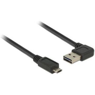 Delock 85166 Kabel EASY-USB 2.0 Type-A male haaks links/rechts > EASY-USB 2.0 Type Micro-B male 2m Delock 85166 Kabel EASY-USB 2.0 Type-A male haaks links/rechts > EASY-USB 2.0 Type Micro-B male 2m