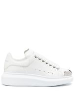 Alexander McQueen Oversized lace-up sneakers - Blanc - thumbnail