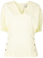 3.1 Phillip Lim blouse à boutons pression - Jaune