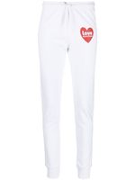 Love Moschino pantalon de jogging à logo imprimé - Blanc - thumbnail