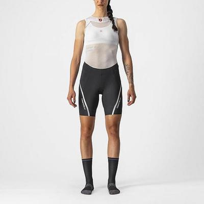 Castelli Velocissima 3 short zwart/wit dames