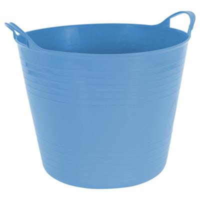 Excellent houseware Flexibele kuip / emmer - blauw - 27 liter - kunststof - 42 x 35 cm Excellent houseware Flexibele kuip / emmer - blauw - 27 liter - kunststof - 42 x 35 cm