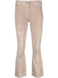 Arma pantalon court à coupe évasée - Gris