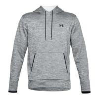 Herenhoodie Under Armour Fleece Twist Donker grijs Maat L