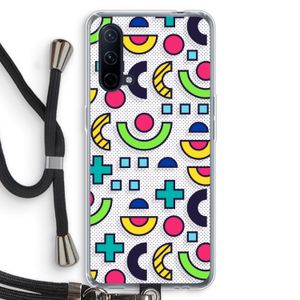 8-bit N°6: OnePlus Nord CE 5G Transparant Hoesje met koord