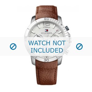 Horlogeband Tommy Hilfiger TH-301-1-14-2084 / TH679301986 Leder Bruin 22mm