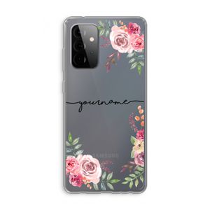 Rozen: Samsung Galaxy A72 Transparant Hoesje