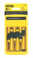 Stanley handgereedschap 6-Delige Cushiongrip Schroevendraaierset Instrument Parallel/Phillips - 0-66-052