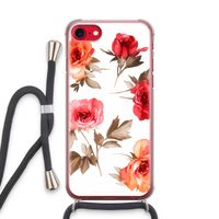 Roosjes: iPhone SE 2020 Transparant Hoesje met koord