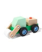 HEMA Bulldozer 16x8x7.5cm hout