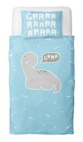 A Little Lovely Company dekbedovertrek Brontosaurus 140 x 200 - thumbnail