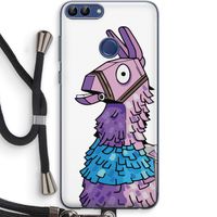 Lama: Huawei P Smart (2018) Transparant Hoesje met koord