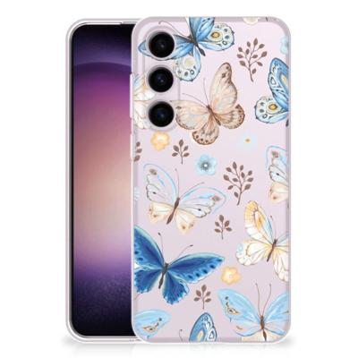 TPU Hoesje voor Samsung Galaxy S24 Vlinder TPU Hoesje voor Samsung Galaxy S24 Vlinder