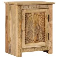 Nachtkastje 40x30x50 cm massief mangohout Nachtkastje 40x30x50 cm massief mangohout