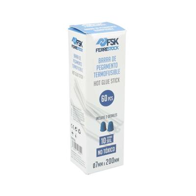 Lijmstift Ferrestock Ø 7 mm Transparant (60 Stuks)