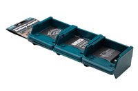 StealthMounts bm-mk18-blu-6 accuhouder voor makita 18v lxt | blauw | 6-pack - bm-mk18-blu-6