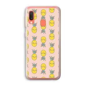 Ananas: Samsung Galaxy A20e Transparant Hoesje