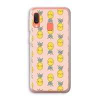 Ananas: Samsung Galaxy A20e Transparant Hoesje