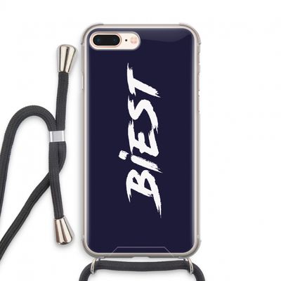 Biest: iPhone 8 Plus Transparant Hoesje met koord