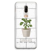 Kamerplant op vensterruit: OnePlus 6 Transparant Hoesje