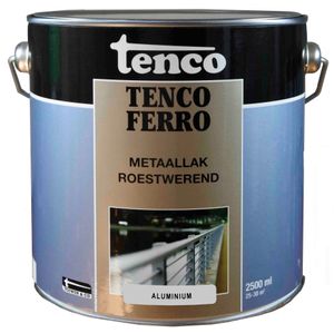 Ferro aluminium 2,5l verf/beits - tenco