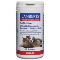 Lamberts Glucosamine kauwtabletten voor hond en kat 90 Tabletten