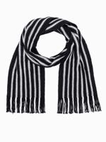 ItaliaModa - Herensjaal - Print - Zwart - Wit ItaliaModa - Herensjaal - Print - Zwart - Wit