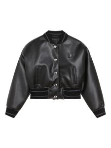 Givenchy Kids veste bomber à motif 4G - Noir