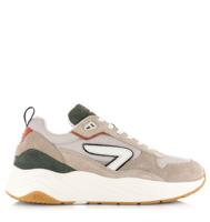 HUB GLIDE Light Bone/Off White/Dark Rust Mesh Heren