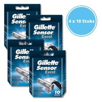 Gillette Sensor Excel Scheermesjes - Mannen - 10 Stuks - 4 stuks - thumbnail