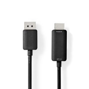 DisplayPort - HDMI-Kabel | 1.4 | DisplayPort Male - HDMI Male | 2,0 m | Zwart