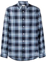 Woolrich chemise boutonnée à carreaux - Bleu