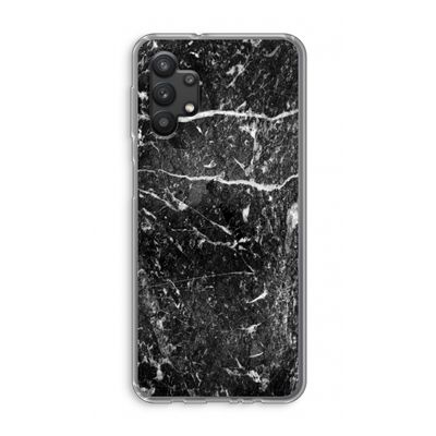 Zwart marmer: Samsung Galaxy A32 5G Transparant Hoesje