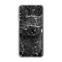 Zwart marmer: Samsung Galaxy A32 5G Transparant Hoesje