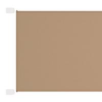 Luifel verticaal 140x600 cm oxford stof taupe
