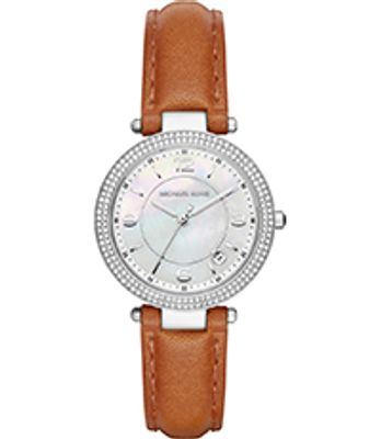 Horlogeband Michael Kors MK2542 Leder Bruin 16mm