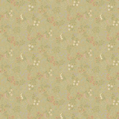 Dutch Wallcoverings Angas - Marie Yellow - Geel
