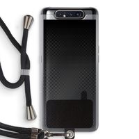Musketon Halftone: Samsung Galaxy A80 Transparant Hoesje met koord