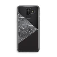 Combinatie marmer: Samsung Galaxy J8 (2018) Transparant Hoesje