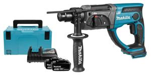Makita DHR202RTJ Accu Combihamer SDS+ 1,9J 18V 5.0Ah in Mbox