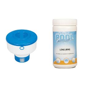 Zwembad chlorinator chloordrijver/chloorverdeler met 1kg chloortabletten