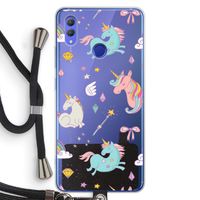 Fantasiewereld: Honor Note 10 Transparant Hoesje met koord