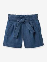 Short en lichte denim CYRILLUS ongewassen denim